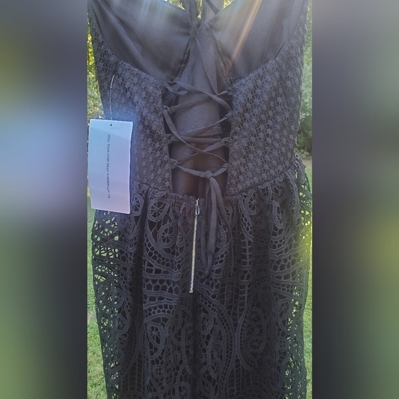 Bundle Only: Just Me Lace And Lined Open corset Women party Cocktail Dress. Sz.M - Picture 13 of 13